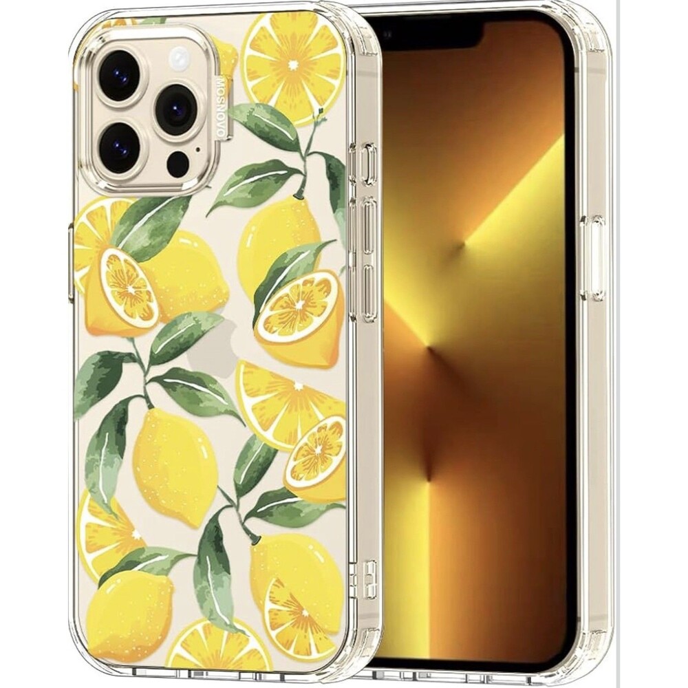 Lemon Case for iPhone 13 Pro Max 6ft Military-Grade Drop‎ Protection Clear Cover